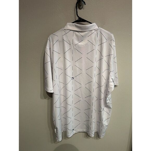 Puma Arnold Palmer Mens XXL White Golf Polo Shirt Performance - Picture 5 of 5